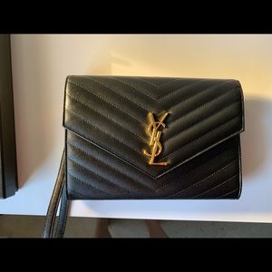 Saint Laurent Monogram Clutch